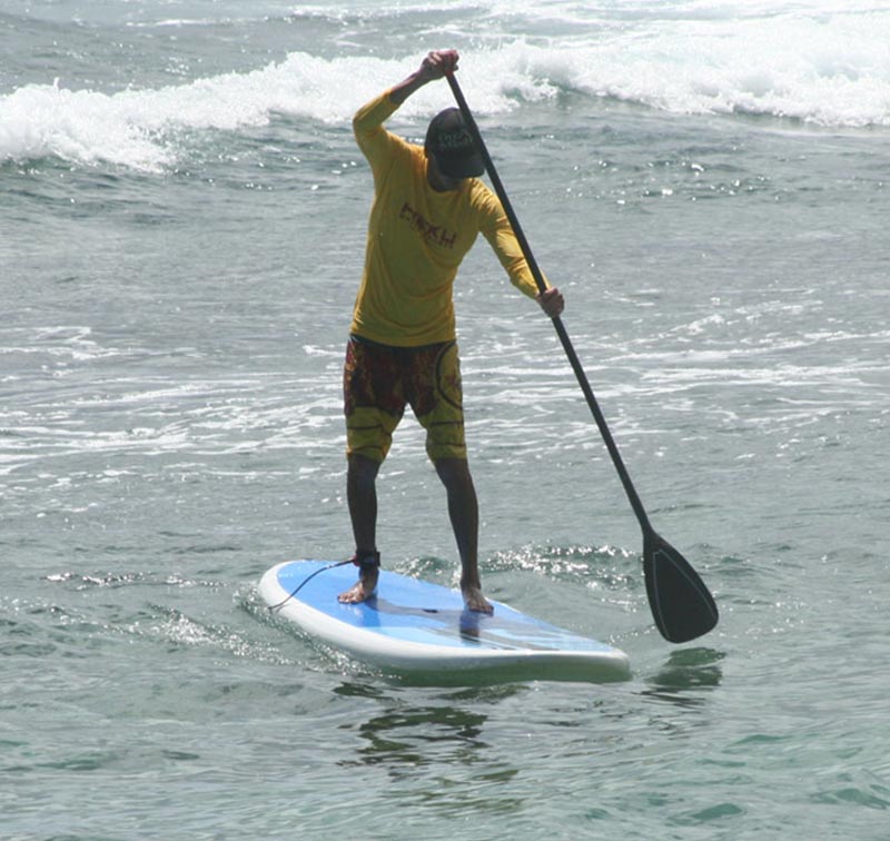 Stand-Up Paddleboard Rentals on Po'ipu Beach in Koloa, HI
